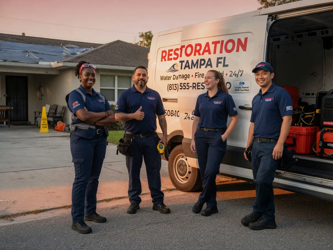 Water Damage Restoration company in Cedar Creek, TX